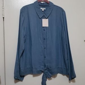 Lauren conrad denim top